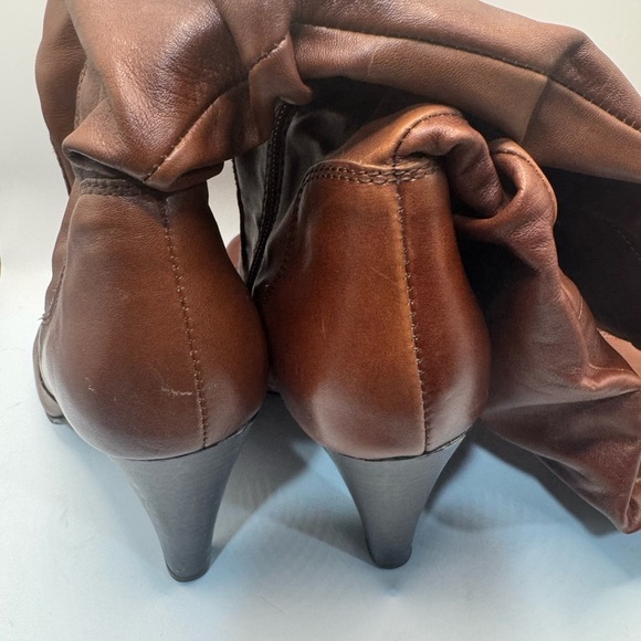 Aldo Dark Brown Leather Footwear - Picture 5 of 7
